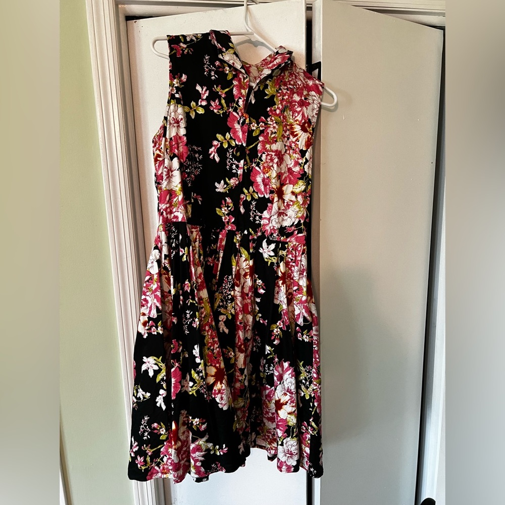 Vintage floral dress
